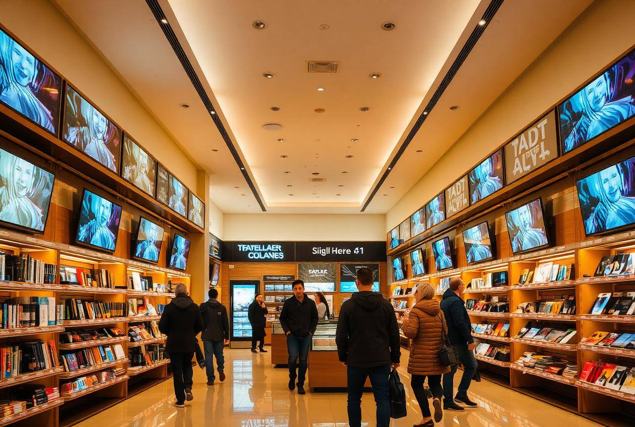 Modern retail store technology